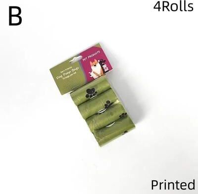 Uplifted Finds New Pet Biodegradable Trash Bag Bulk Scented Degradable Dog Poop Bags style B 4 Rolls