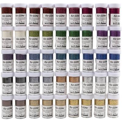 Creativ Company Bio Sparkles, sortierte Farben, 46x27 ml