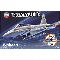 Airfix - Quickbuild - Eurofighter Typhoon - 30 Teile 306378
