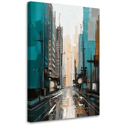 LEINWANDBILD Abstraktion 80x120cm