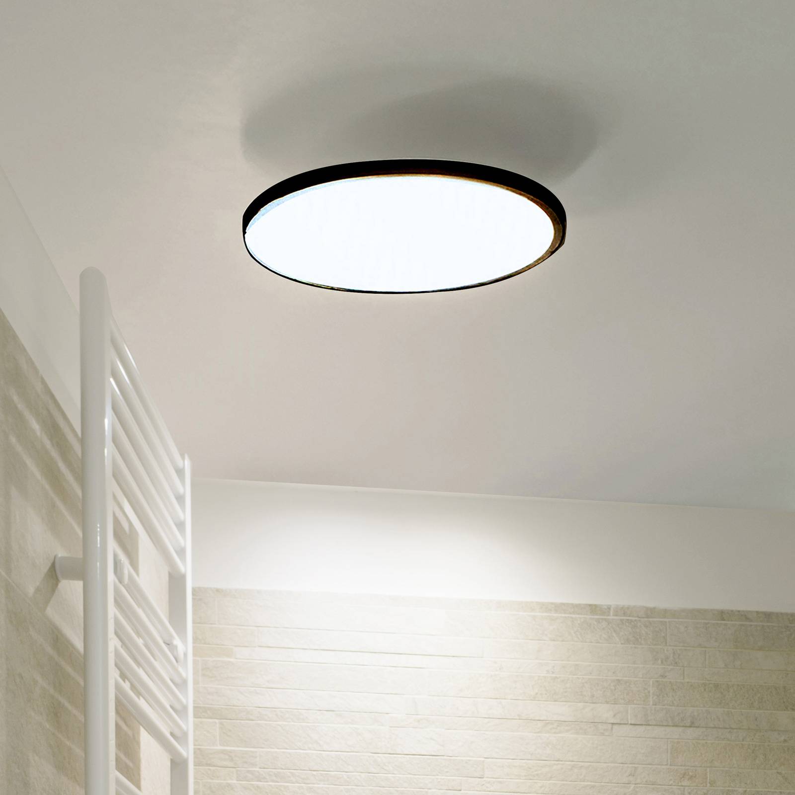 LIGHTME Ceiling Light Aqua, Black, Bathroom, Aluminium, Modern, Ceiling Light