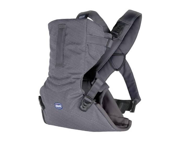 Chicco Easyfit Ergonomischer Babytrage für Neugeborene von der Geburt bis 9 kg, einfache und intuitive Trageweise, Bauchtrage für Mütter und Straßenansicht, Unterstützung für Kopf und Nacken