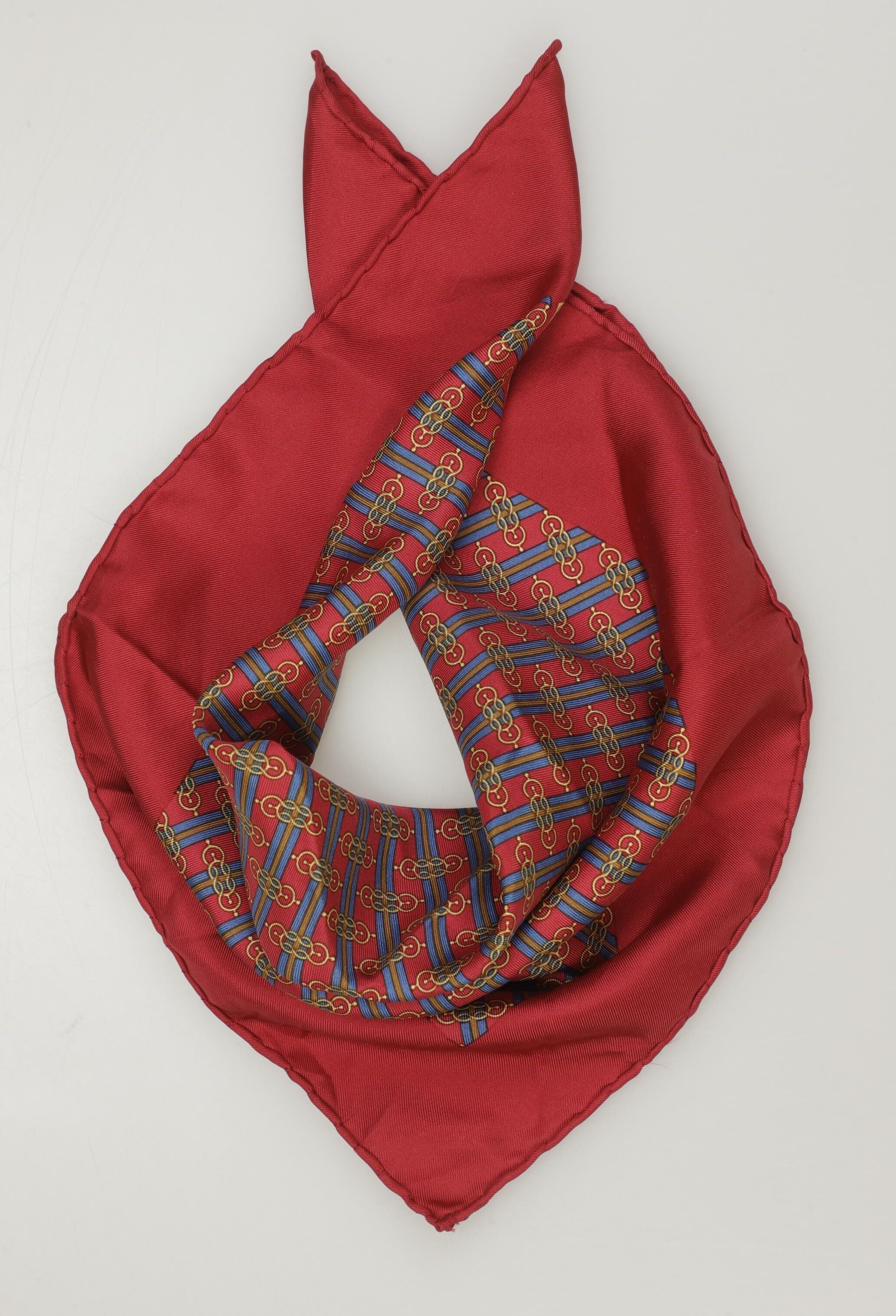 Hermès Damen Schal oder Tuch, Rot, Seide - Second Hand