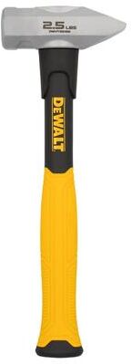 DeWalt 2.5 lb Steel Blacksmith Hammer 12 in. Fiberglass Handle
