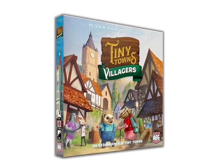 Alderac Ent. Tiny Towns: Villagers Uitbreiding voor Tiny Towns
