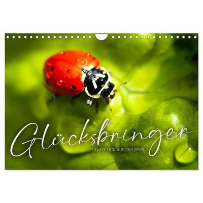 Glücksbringer - Dem Glück auf der Spur. (Wandkalender 2027 DIN A4 quer), CALVENDO Monatskalender