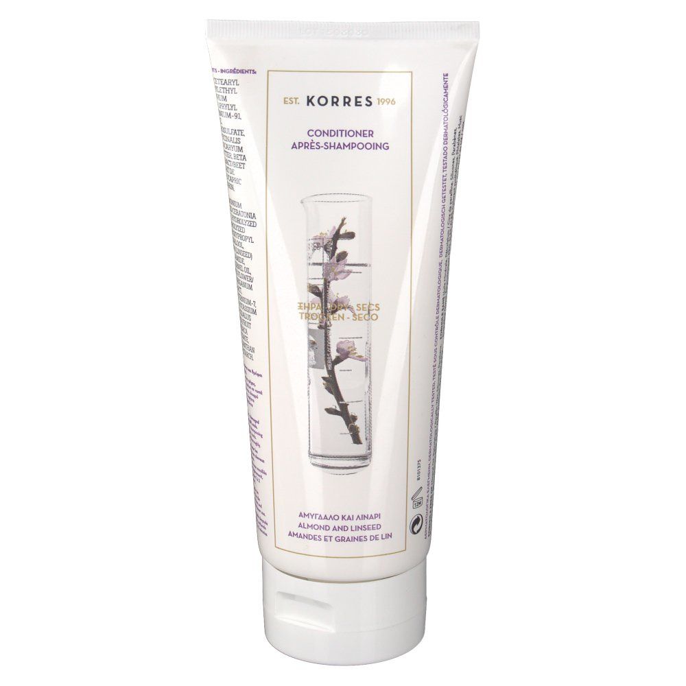 Korres Conditioner Amandel & Lijnzaad ok Nlfrende 200 ml Haarspülung
