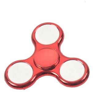 Rare Purchases Glow In The Dark Creative LED Light Fidget Spinner, Stress Relief Hand Spinner, Kids Toy For Focus, Luminous Fidget Spin red