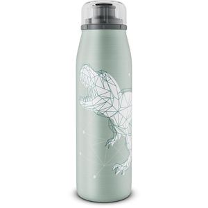 Alfi Thermosflasche Kids Iso Bottle 5677.423.050, Edelstahl, Isolierflasche, Dinosaurs, 0,5 l