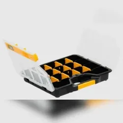Allit Sortimentskoffer, HxBxT 47x295x237mm, PP, Koffer schwarz