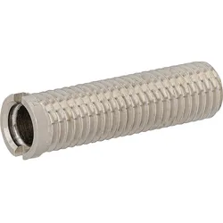 Hohlschraube M12x46mm, Messing vernickelt