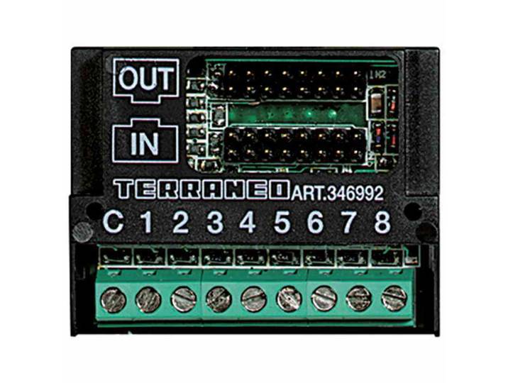 Module d'extension BTICINO pour haut-parleurs encastrables\, réf. 346991\, dimensions : 53 x 41 x 25 mm\, 1 pièce.