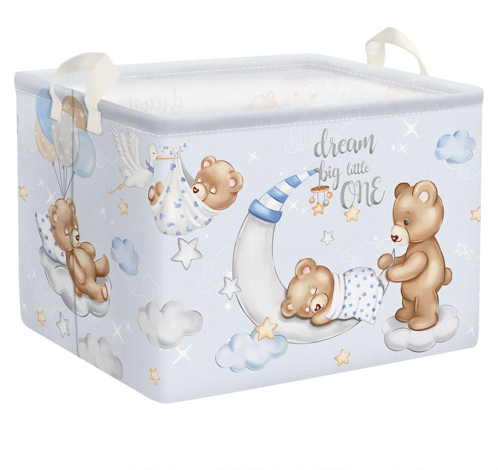 Dripio Opbergmand voor baby's, textiel, opvouwbaar, solid