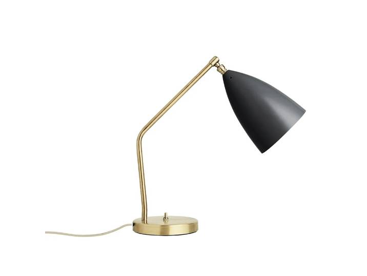 GUBI Grasshopper tafellamp zwart