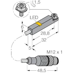 Turck Magnetfeldsensor BIM-INT-Y1X-H1141
