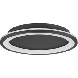Nova Luce 9212918 Oggy LED Deckenleuchte Schwarz