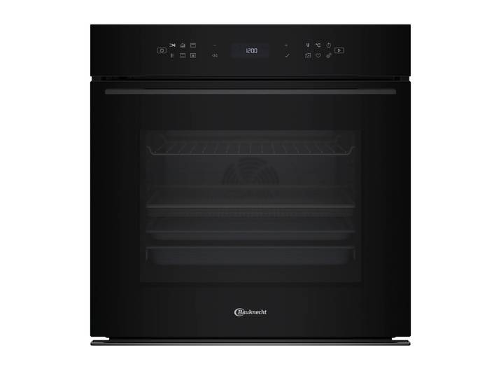 BAUKNECHT Backofen BBI78PT1SK , Energieeffizienz: A+, schwarz, B:60cm, Backöfen, 310C Pizza-Funktion – wie frisch aus dem Steinofen, AirFry-Funktion, Backofen