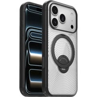 Symmetry Stand, Handyhülle transparent/schwarz, iPhone 18 Pro / 17 Pro, MagSafe