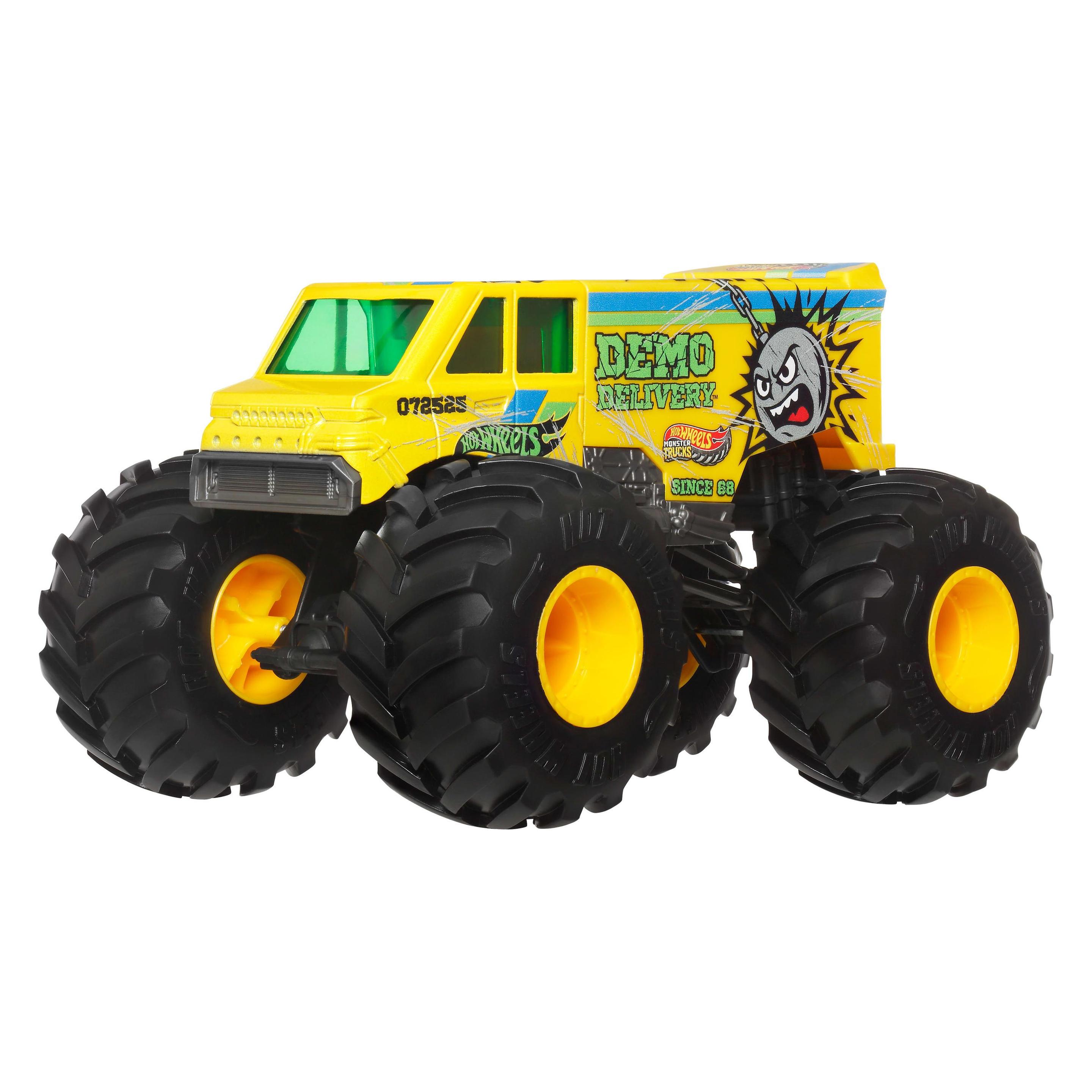 Hot Wheels Monster Trucks Oversized DEMO DELIVERY Vehicle (JJB07)