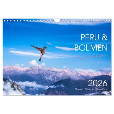 Peru und Bolivien - Traumlandschaften (Wandkalender 2026 DIN A4 quer), CALVENDO Monatskalender