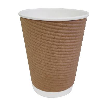 Gastronoble Fiesta Recyclable Heißgetränkebecher - 34cl - 250 Kaffeebecher - Pappbecher