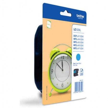Brother LC-125XLCBP inktpatroon