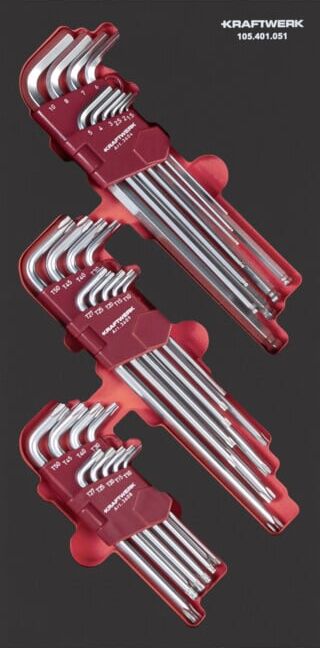 Kraftwerk PRO LINE EVA3 Ensemble de bols à coins 20x40 28-pièces (105.401.051)