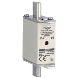Hager NH-Sicherung NH000 gG LNH00020M6