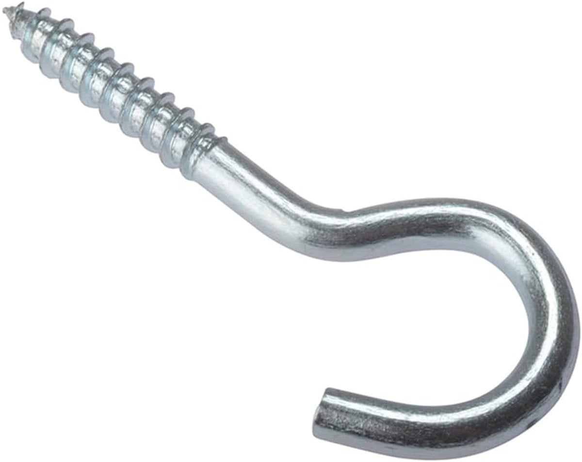 Verzinkte Schroefhaak voor Ophangaccessoires - 10 Stuks