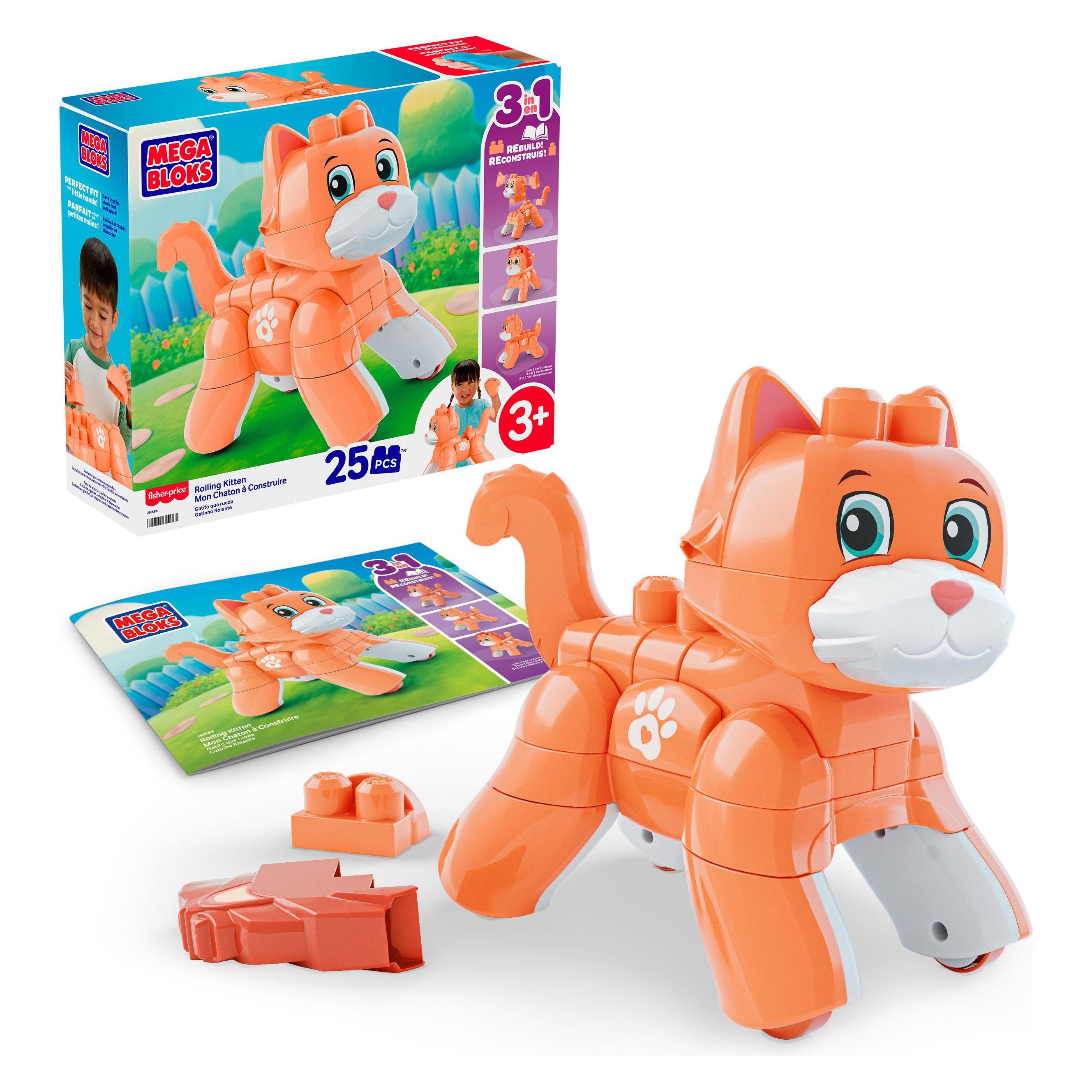 Mattel MEGA BLOKS Bau- und Schmusekätzchen (JMK86)