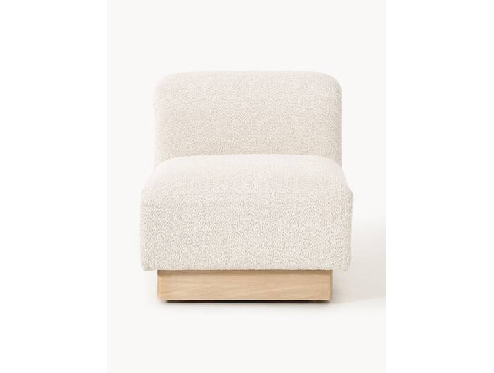 Module central en peluche-bouclette Natalie