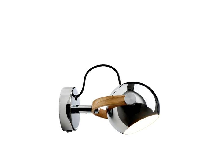 Design Wandlampe DC Chrom Halo Design