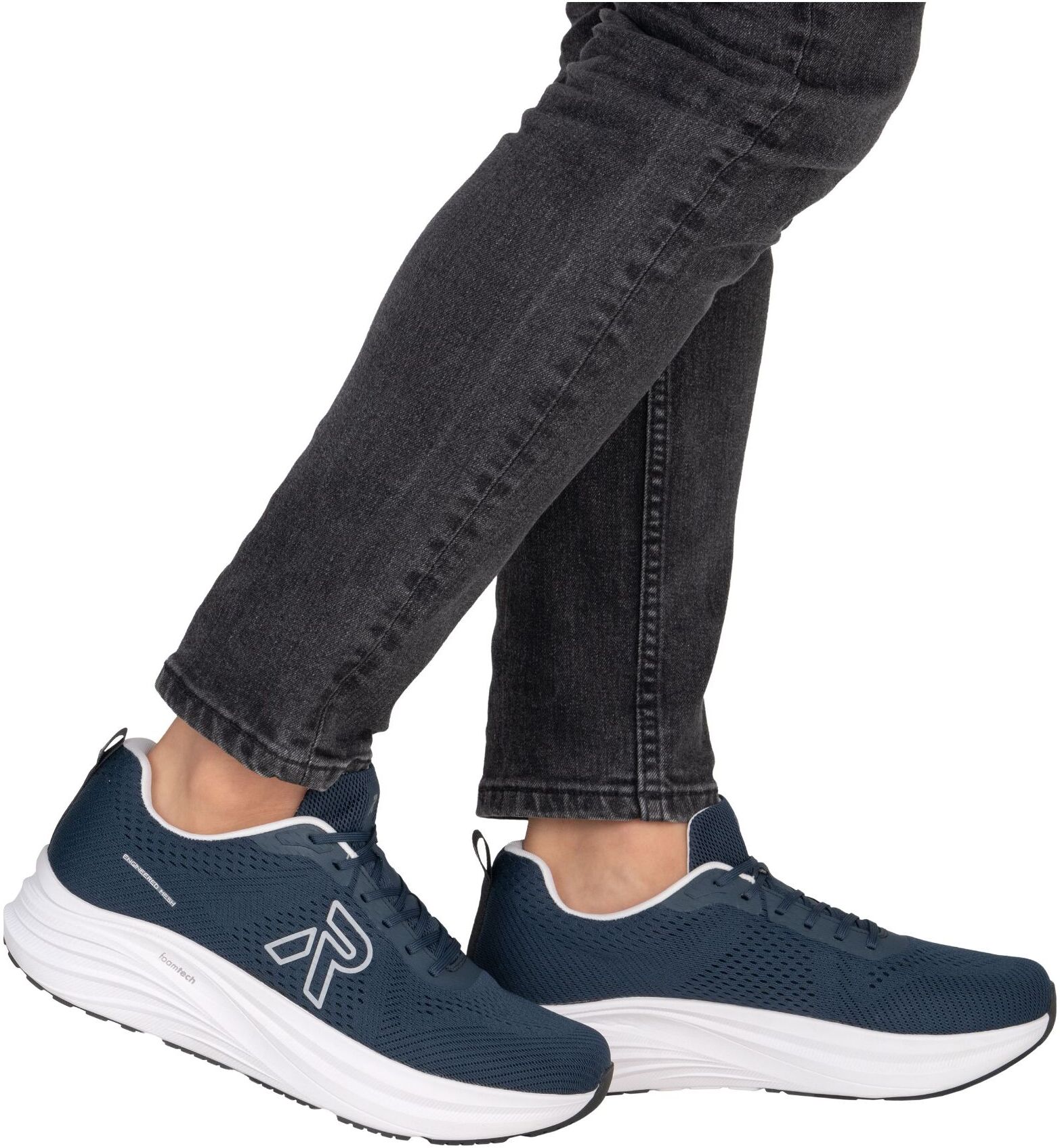 Sneaker RIEKER "Rieker Sneaker Textil", Herren, Gr. 43, blau, Textil, Schuhe Sneaker