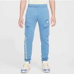 NIKE Kinder Sporthose Sportswear Standard Issue, Größe L in Blau Blau