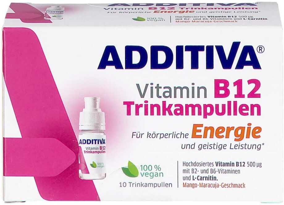 Additiva Vitamin B12 Trinkampullen 10X8ml