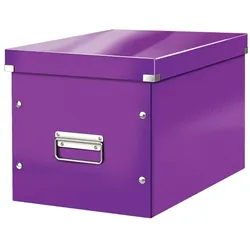 Leitz Archivbox Click & Store Cube 61080062 L violett