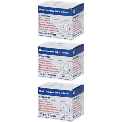 Fixierpflaster Ypsipor 10 cmx10 m x3 3x1 St Pflaster