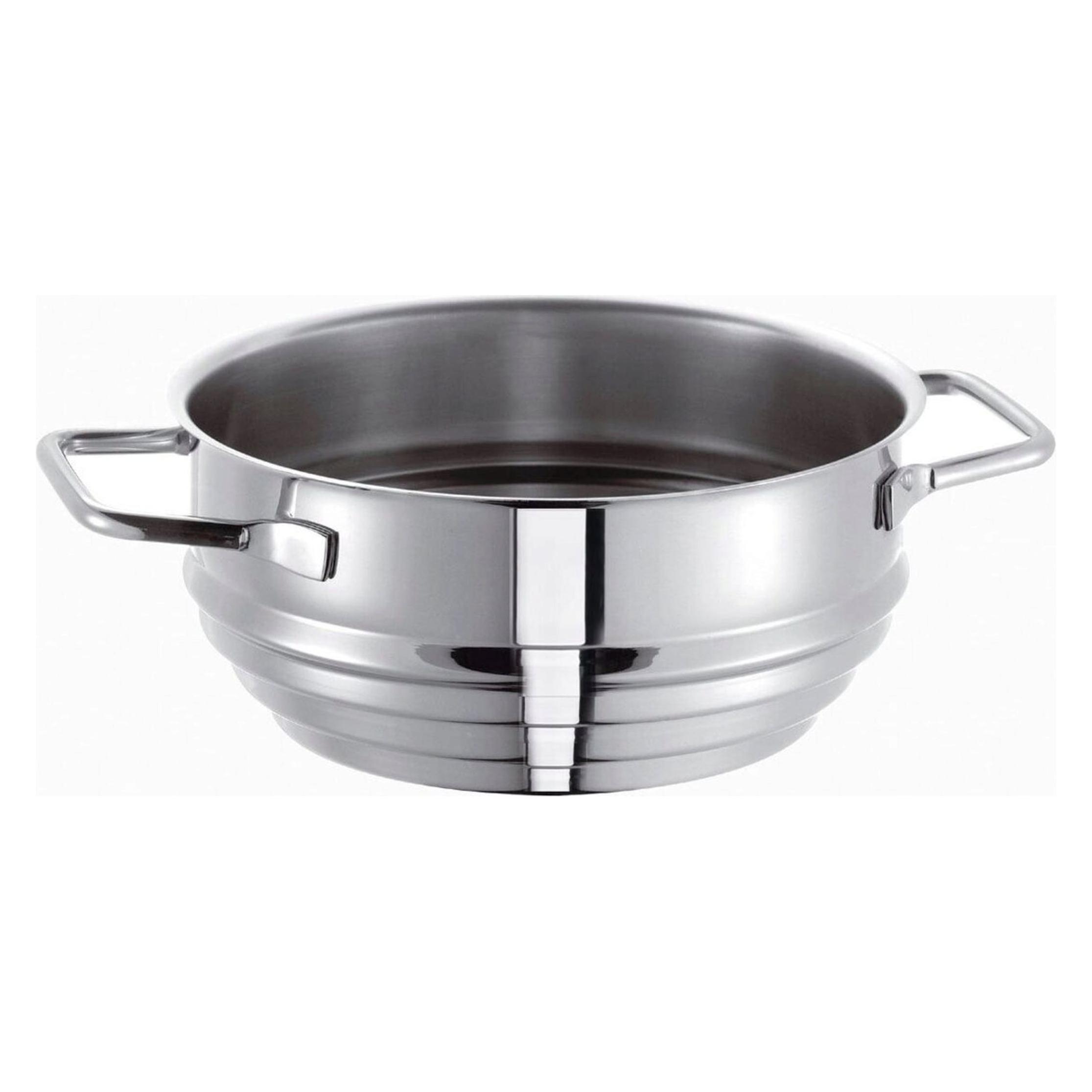 Schulte-Ufer Dämpfaufsatz Wega, Garaufsatz, Multifunktional, Edelstahl 18/10, 62420-0 (16 cm, Metall) (55085634)