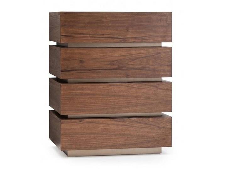 JVmoebel Kommode Kommode Moderner Stil Braun Gemütlich Bequem Kompakt Funktional Solide, Made in Europa