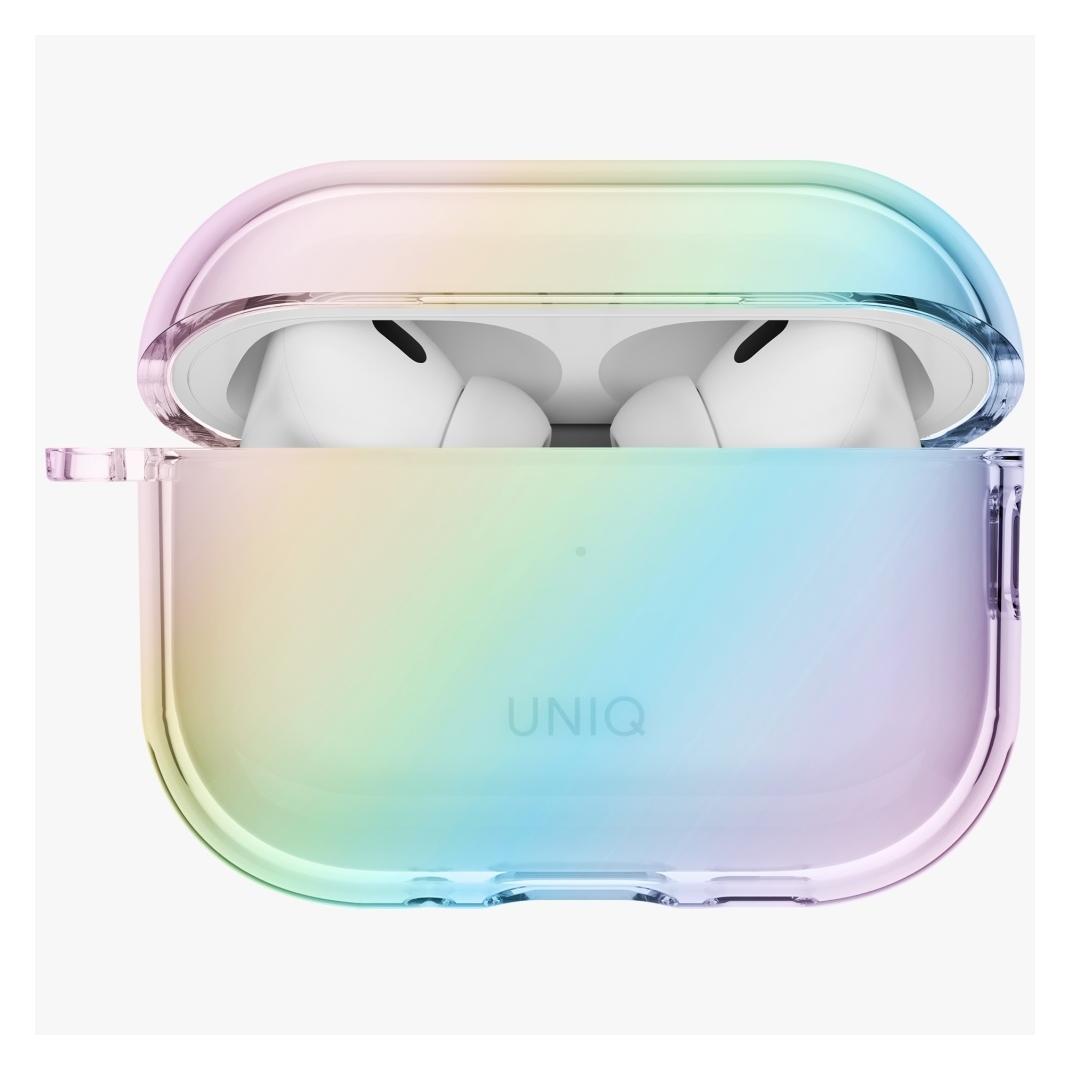 Uniq Case Iridescia for AirPods Pro 3 Hang Case holo quartz (Kopfhörer Hülle) (UNIQ-AIRPODSPRO3-IRDHQTZ)