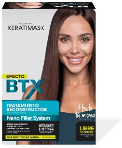Be Natural Keratimask Btx Treatment 3 Pieces
