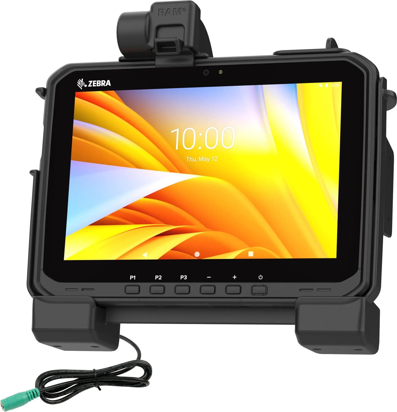 RAM Mounts aangedreven dock voor Zebra ET6x
