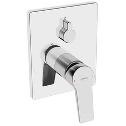 Hansa Twist Dusch- und Badewannenarmatur Chrom 89849083