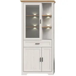 Innostyle Vitrine Jana Dekor Braun Pinie