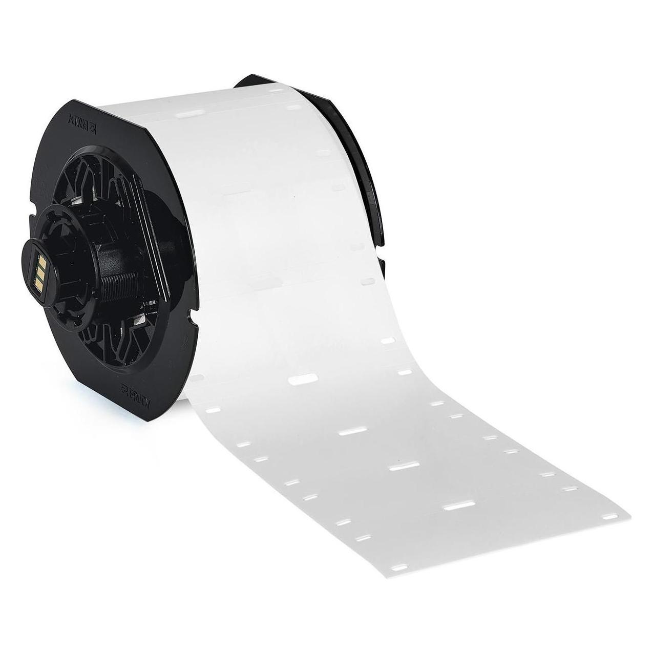 Brady B33-75x25-7643-WT, Heatex Schilder, Weiss, matt, 75.00 x 25.00 mm, für BBP33, i3300, i5300 (2 (75 mm) (B33-75X25-7643-WT)