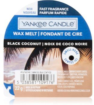 Yankee Candle Black Coconut cera derretida aromatizante 22 g. Black Coconut
