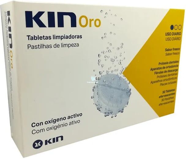 Kin Oro Pastilhas De Limpeza 30 Unds