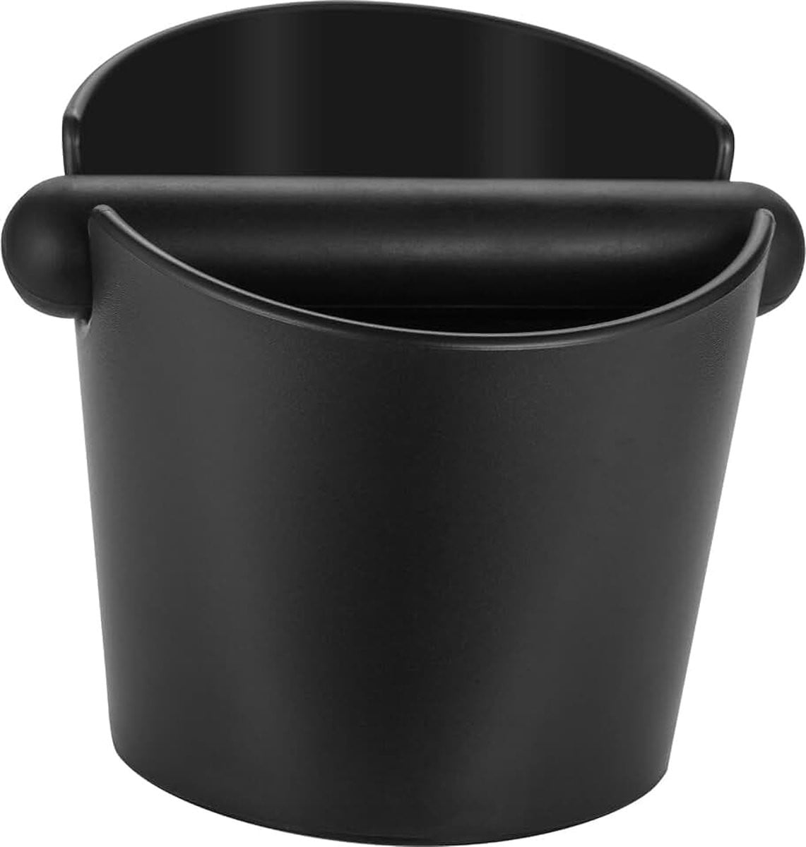 Klopcontainer voor koffiefilterhouder met geluidsdempende slagstang voor espresso in keuken, café of restaurant