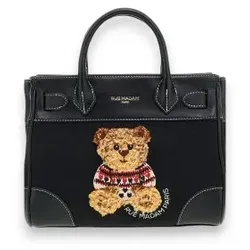 RUE MADAM PARIS für Damen. 1618 Marvin Love Mini Tote Tasche schwarz (OSFA), Lässig, Polyurethan