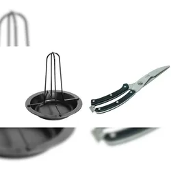 FACKELMANN Hähnchenbräter Set mit Geflügelschere